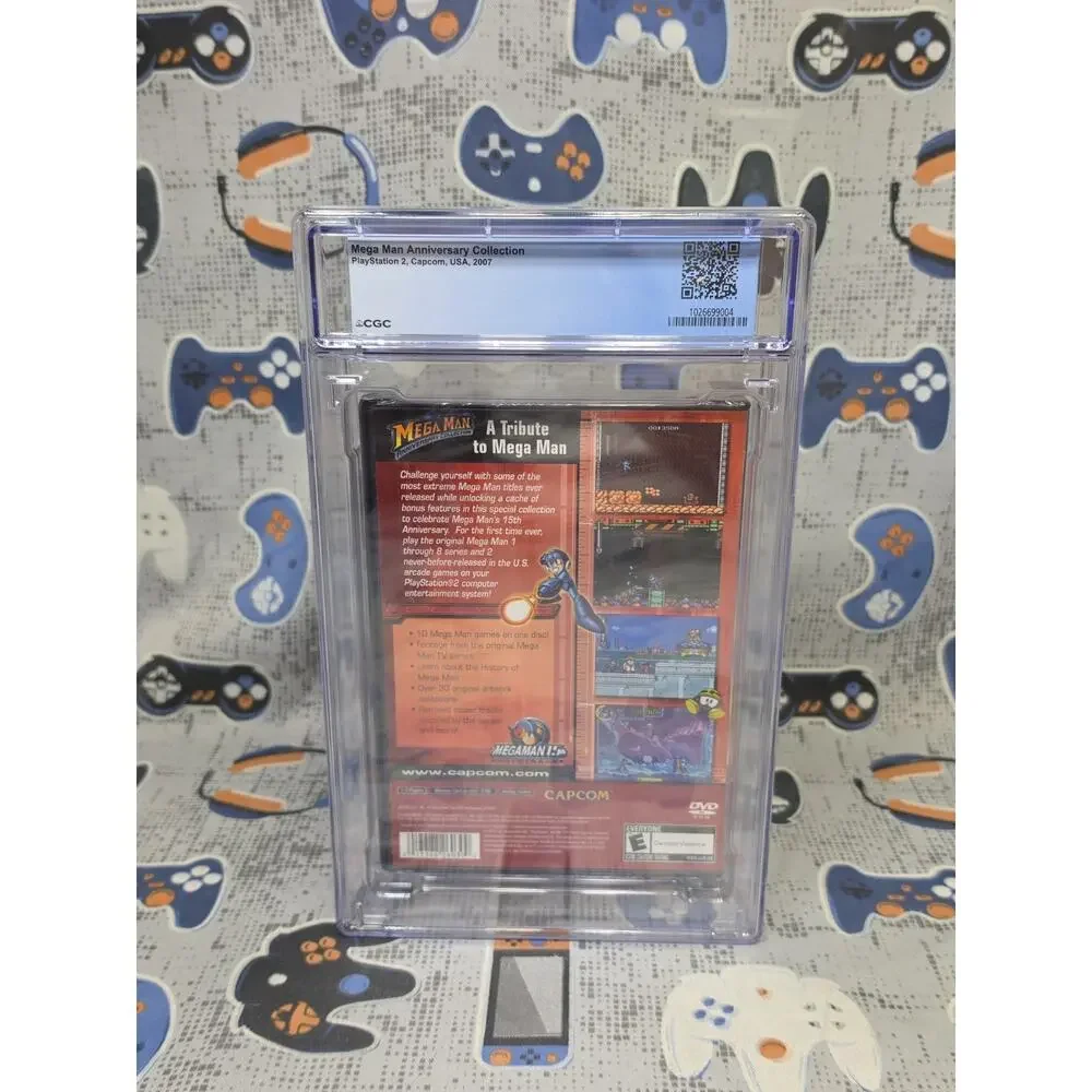 Mega Man Anniversary Collection (Sony Playstation 2, Ps2) CGC Graded 9.8 A++